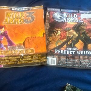 Wild Arms 2 and 3 Pas2 Strategy Guide Player's Hint Book no poster la see pics